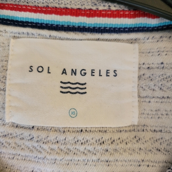 Sol Angeles Slit Back Top XS - Picture 3 of 4